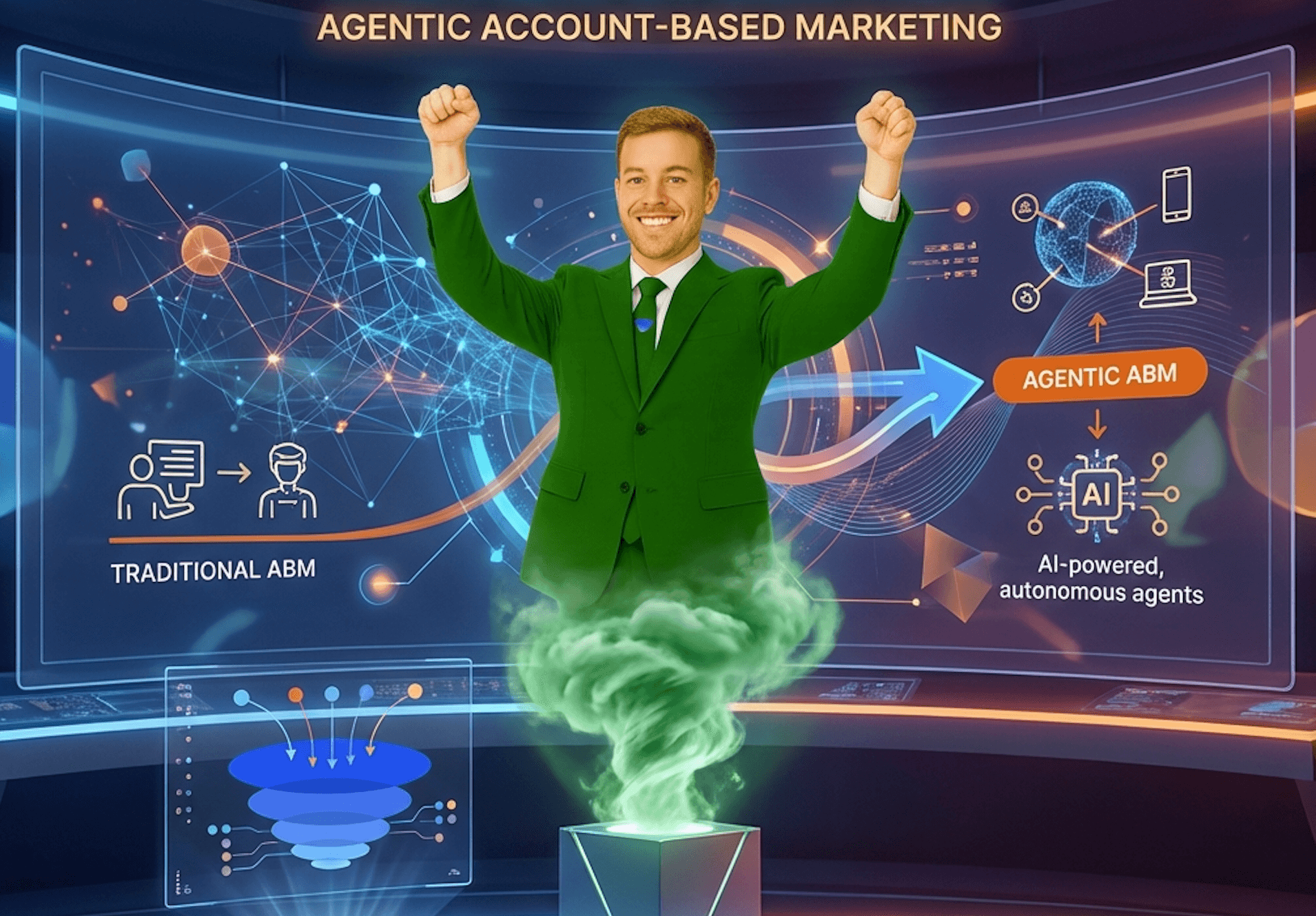 Agentic ABM vs Traditional ABM