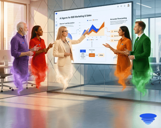 5 Ways AI Agents improve marketing and sales effectiveness for B2B businesses