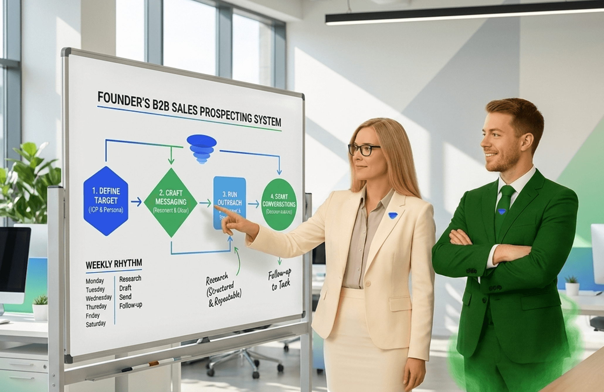 The Prospecting Problem Founders Face