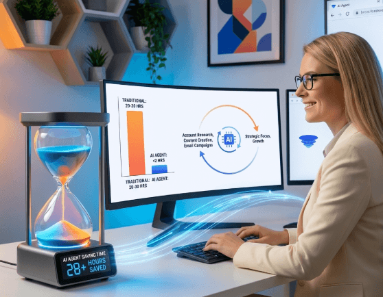 A Time & Impact Breakdown for Marketing teams introducing AI agents