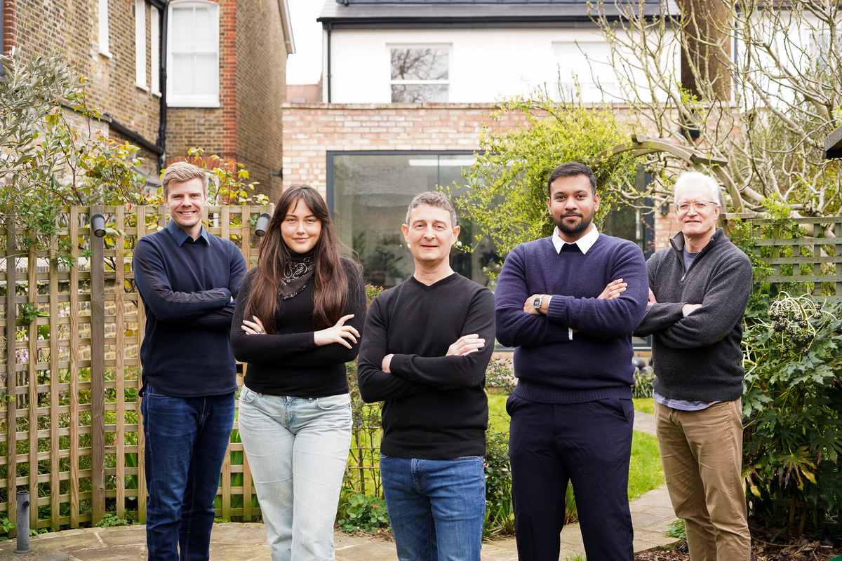 The RevGeni team in the garden